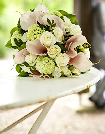 Bouquet de fleurs pour mariage